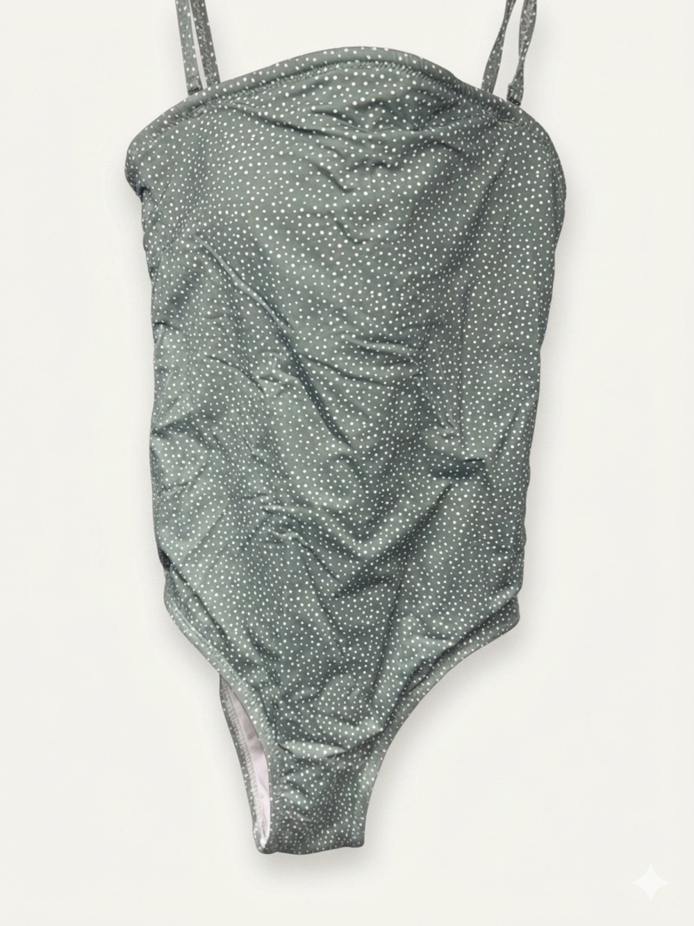 NaNa Sage Green Polka Dot Swimwear - Picture 2 of 6